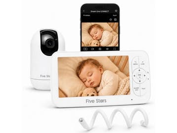 Five Stars® Dream One CONNECT - Babyfoon met Camera - 720p, Kinderen en Baby's, Verzenden, Nieuw