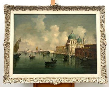 Giuseppe Riva (1861-1948) - Venezia - XL format