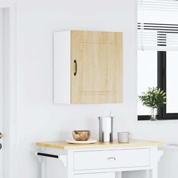 vidaXL Keuken Wandkast Kalmar Sonoma Eiken Geengineerd, Huis en Inrichting, Verzenden, Nieuw