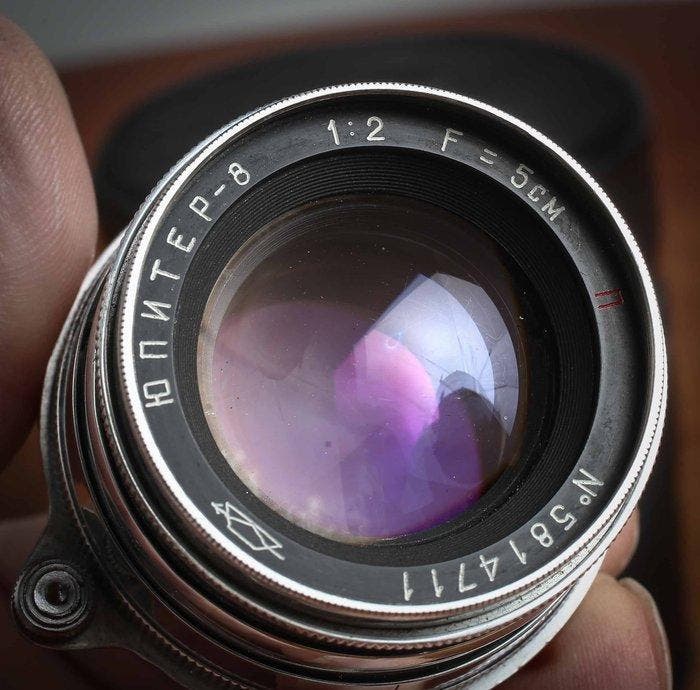 Jupiter-8 -8 1:2 F=5cm 5814711 Objectif d’appareil, TV, Hi-fi & Vidéo, Appareils photo analogiques