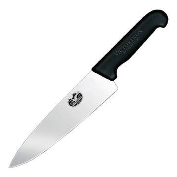 Koksmes | RVS | Zwart | Lengte 340mm Victorinox, Verzenden, Nieuw in verpakking