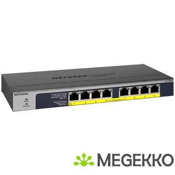 Netgear GS108PP, Computers en Software, Verzenden, Nieuw