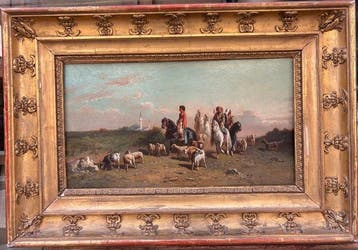 Henri Van Wyk (1833-1889) - Cavaliers arabes et leur