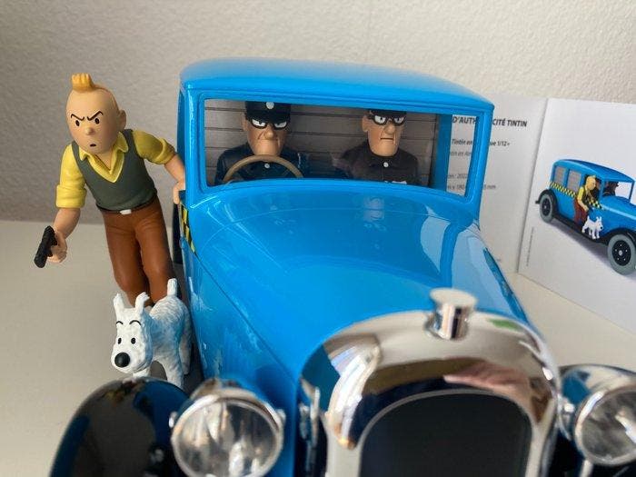 Tintin - Statuette Moulinsart 44503 - Le taxi de Tintin en, Livres, BD | Comics