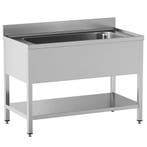 Spoeltafel | STANDARD LINE EVO | RVS | 1 Grote Spoelbak, Zakelijke goederen, Verzenden, Nieuw in verpakking