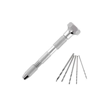 hobbytime tools HT1201 DOUBLE-ENDED PIN VICE WITH SWIVEL TOP, Verzenden