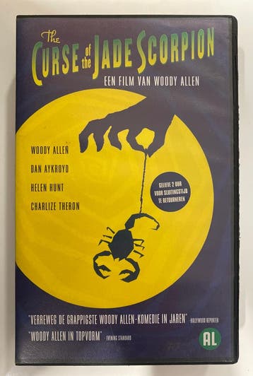 THE CURSE OF THE JADE SCORPION (EX RENTAL) (VHS), Cd's en Dvd's, Gebruikt