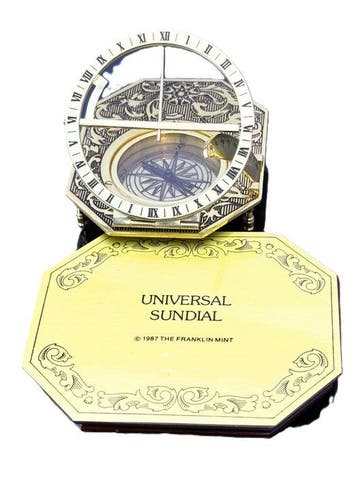 Franklin Mint Horizontale zonnewijzer - Universele