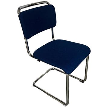bert plantagie Set Van 6 Eetkamerstoelen Classics -, Verzenden, Zo goed als nieuw, Blauw