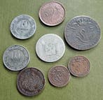 België. Leopold II. Lot of 8 coins (Zonder minimumprijs)
