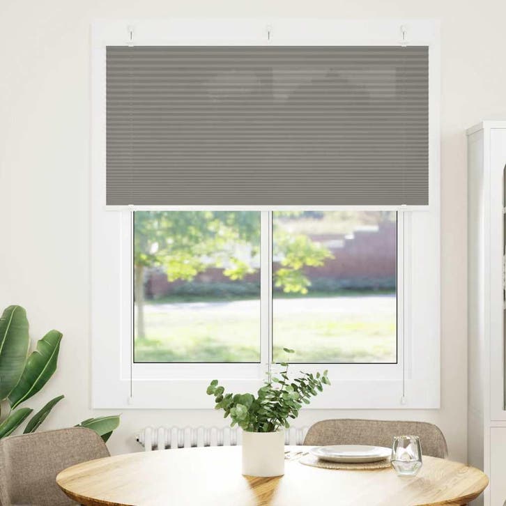 vidaXL Plissé rolgordijn 120x100 cm stofbreedte 119,4 cm, Maison & Meubles, Ameublement | Rideaux & Stores à lamelles, Envoi
