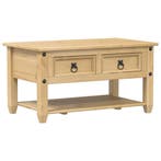 Grenenhouten Salontafel 85cm | Retour Deal | 70% Korting!, Huis en Inrichting, Tafels | Salontafels, Verzenden, Nieuw