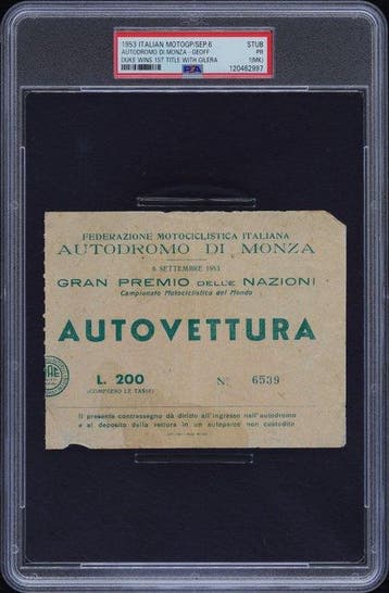 1953 PSA Geoff Duke Wins 1st Title with Gilera Geoff Duke -, Nieuw