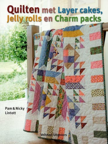 Quilten met layer cakes, jelly rolls en charm packs, Verzenden