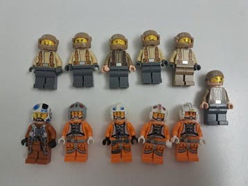 Lego Minifiguur - Star Wars - Rebels & Rebel Pilots