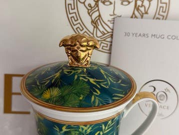 Rosenthal - Versace - Mok - JUNGLE beker met deksel / 30