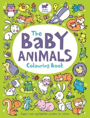 Baby Animals Colouring Book 9781780553061 Ela Jarzabek, Verzenden, Ela Jarzabek