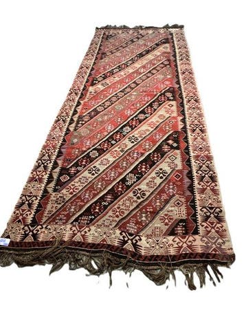 Kelim - 330 cm - 140 cm - handgemaakt antieke kilim, Nieuw