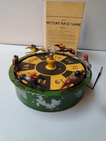 Victory Race Game - 1920s - Speelgoed - Frankrijk