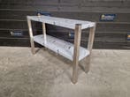 Etagère | RVS dubbel | 2 niveaus | 100 cm | Horeca, Gebruikt