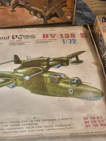 Desert Storm 1:48 - Modelvliegtuig (4) - BV 138 1/72; Scale, Nieuw