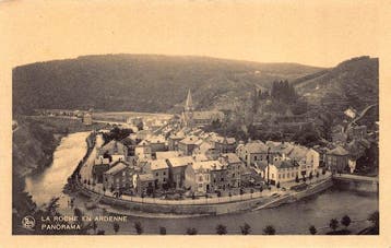 Belgique - La Roche-en-Ardenne - beau lot de 108 cpa dim. 9, Gelopen