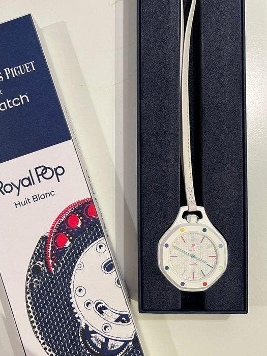 Swatch-Audemans Piguet - Royal Pop - Zonder minimumprijs -, Handtassen en Accessoires, Horloges | Heren