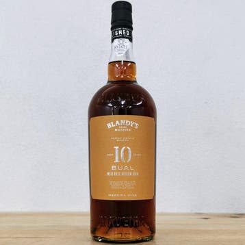 Blandys 10 Years Old Bual - Madeira DOC - 3 Flessen (0.75, Nieuw