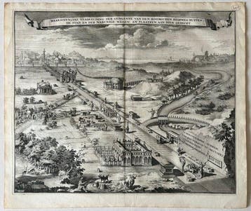 Italië - Rome; F. Halma, J. van Vianen, naar G.W. de Hennin