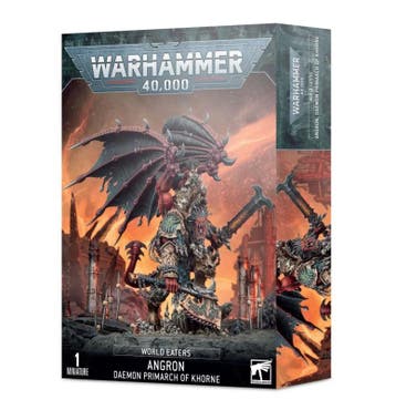 World Eaters Angron Daemon Primarch of Khorne (warhammer, Ophalen of Verzenden