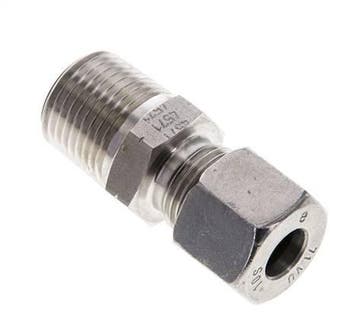 1/2 NPT mâle x 10S Anneau de coupe droit en acier, Verzenden, Nieuw
