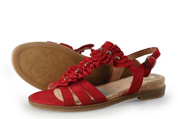 Rieker Sandalen in maat 40 Rood, Verzenden, Sandalen of Muiltjes