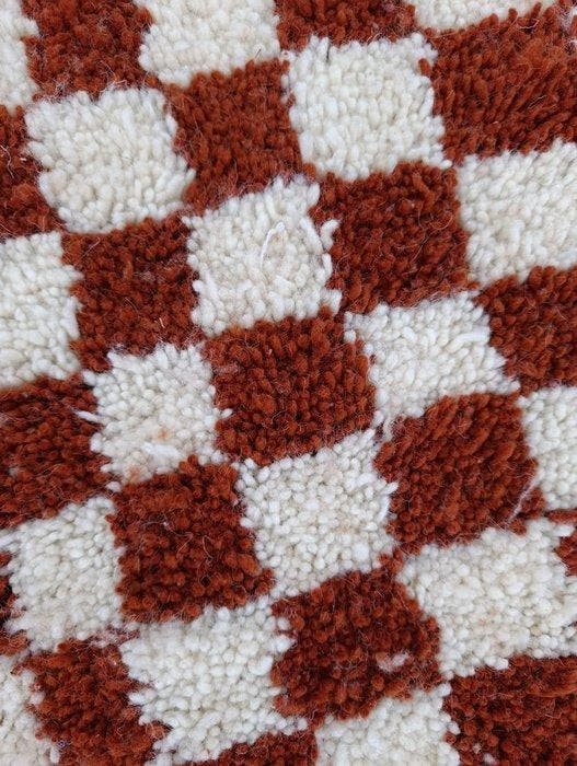 Berber - Vloerkleed - 246 cm - 160 cm - Tapijt met ruiten,, Huis en Inrichting, Stoffering | Tapijten en Vloerkleden