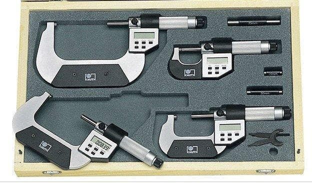 Digitaal schroefmaat, micrometer, 0 - 100 mm, Auto diversen, Autogereedschap, Verzenden