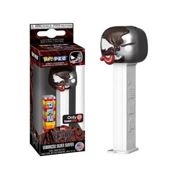 Funko Pop! PEZ   Venomized Silver Surfer GameStop, Collections, Verzenden