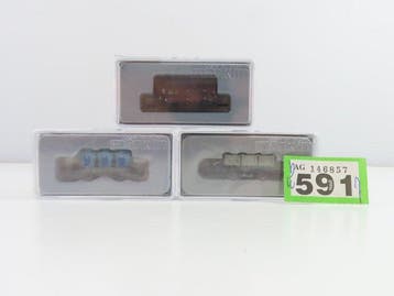 Märklin Z - 80818/80820/80821 - Wagon de marchandises pour, Hobby en Vrije tijd, Nieuw