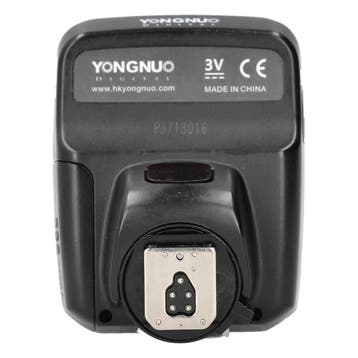 Yongnuo YN-E3-RT II trigger voor Canon met garantie, Audio, Tv en Foto, Afstandsbedieningen, Ophalen of Verzenden, Gebruikt