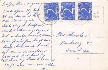 Pays-Bas - Wijk aan Zee - Carte postale (68) - 1900-1970, Verzamelen, Postkaarten | Buitenland, Gelopen