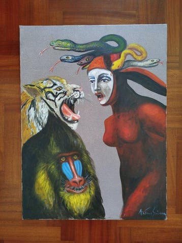 Antonio Sciacca (1957) - La Gorgone e i miei amici