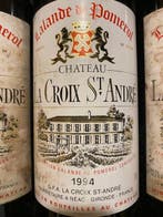 1994 Château La Croix Saint André - Lalande-de-Pomerol - 4, Collections, Vins