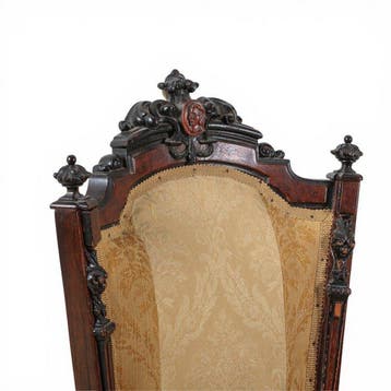 Ensemble de sièges - Noyer, Citronnier - Style victorien du