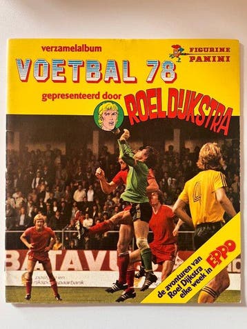 1978 Panini Voetbal 78 Empty album (+1) - Almost completed