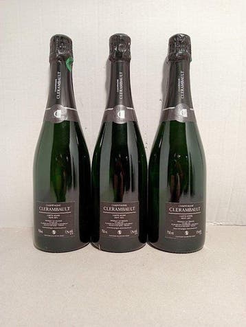 2000 Champagne Clerambault, Carte Noire Demi-Sec - Champagne, Nieuw