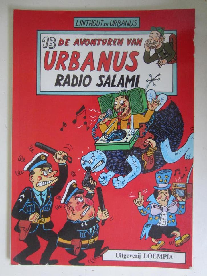 Radio salami / De avonturen van Urbanus / 13 9789067710671, Boeken, Stripverhalen, Gelezen, Verzenden