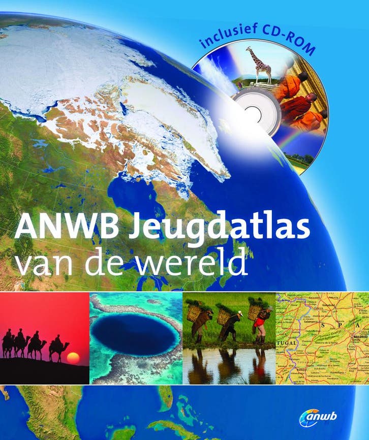 ANWB Jeugdatlas van de wereld 9789018034269 ANWB, Boeken, Reisgidsen, Gelezen, Verzenden