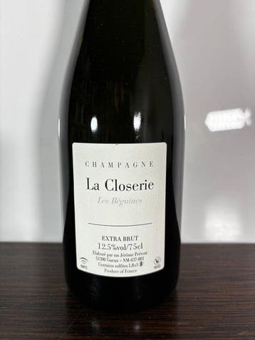 Jérôme Prévost, La Closerie Les Béguines - Champagne Extra, Nieuw