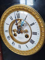 Horloge de cheminée - Blanpain Napoléon III - ardoise noire