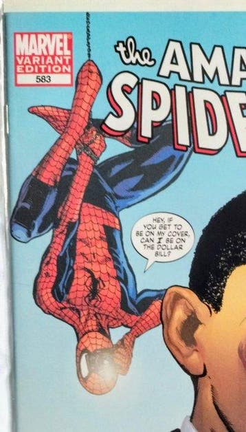 Amazing Spider-Man 583 - First print Obama - 1 Comic - 2009, Nieuw