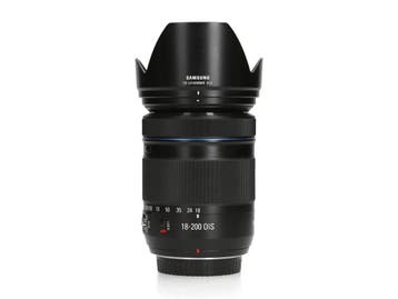 Samsung 18-200mm f/3.5-6.3 OIS - Zoomlens - 1 jaar garantie, Audio, Tv en Foto, Ophalen of Verzenden, Zo goed als nieuw