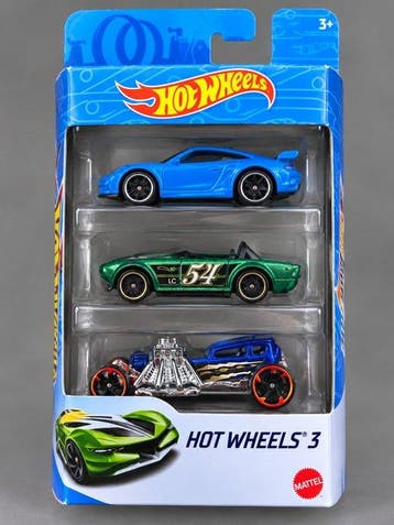 Hot Wheels 1:64 - Modelauto (23) - Hot Wheels 3 / assortment, Nieuw